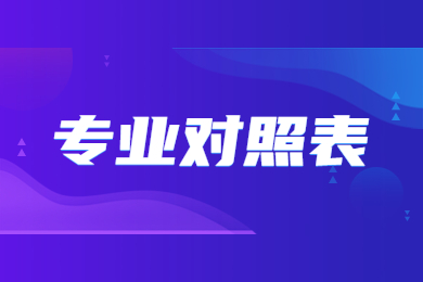 2023年河南專升本招生專業對照及考試科目一覽表