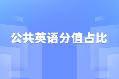 2023年河南專升本公共英語分值占比
